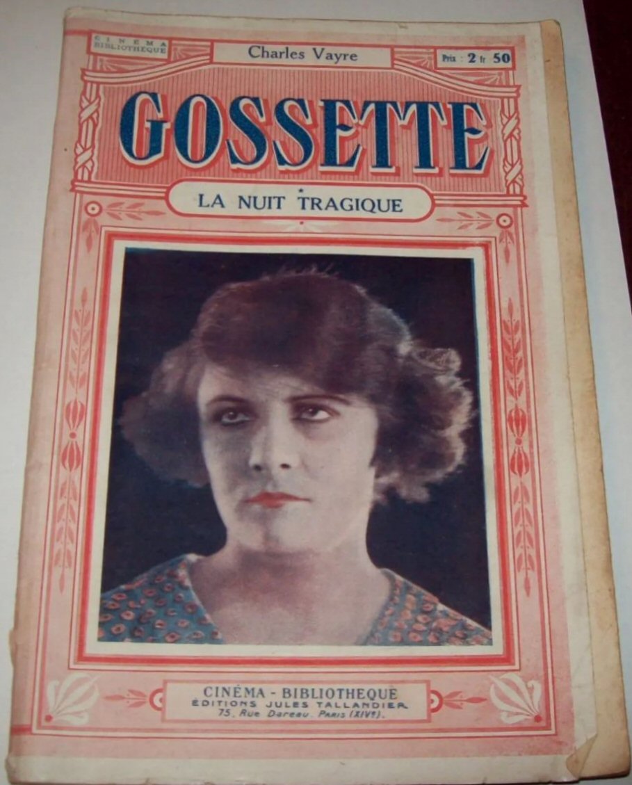 CINEMA-BIBLIOTHEQUE magazine side cover Issue 66  1924