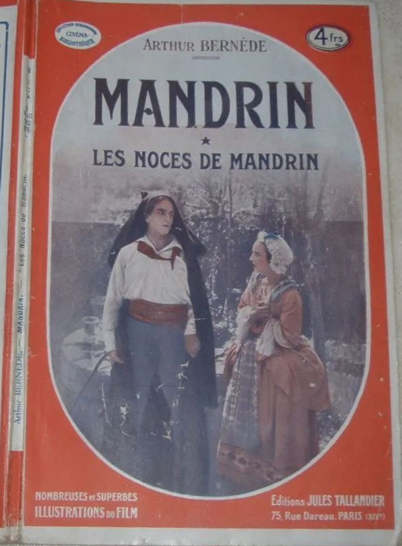 CINEMA-BIBLIOTHEQUE magazine side cover Issue 68  1924
