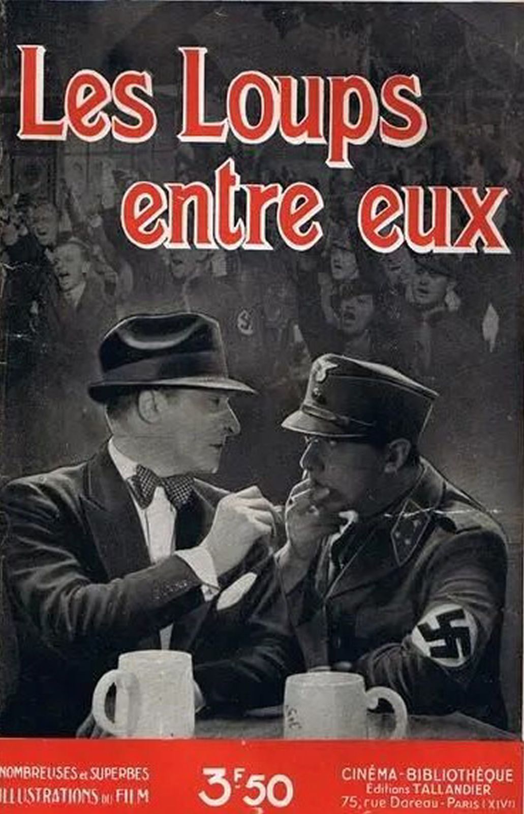 CINEMA-BIBLIOTHEQUE magazine side cover Issue 720  1935