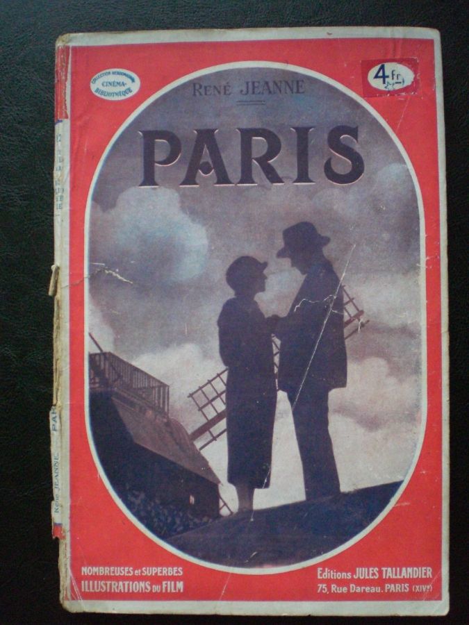 CINEMA-BIBLIOTHEQUE magazine side cover Issue 82  1925