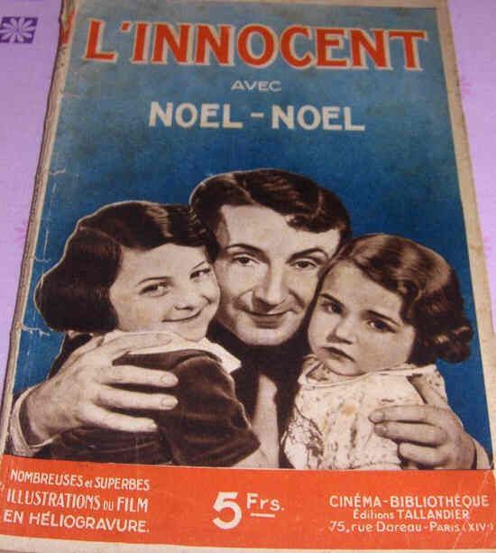 CINEMA-BIBLIOTHEQUE magazine side cover Issue 18  4e Serie  1938