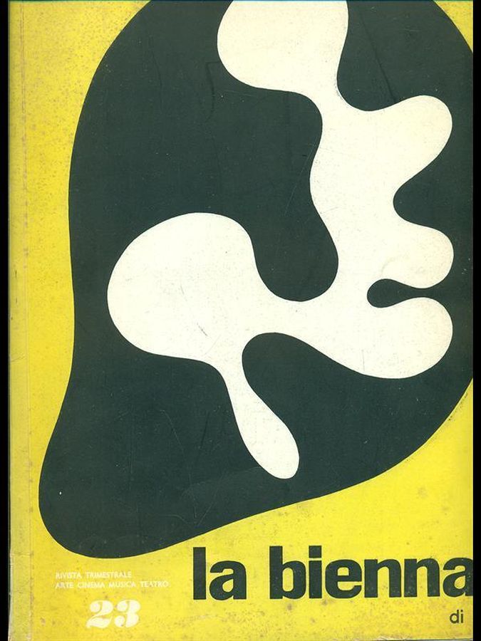 BIENNALE magazine side cover Issue 23   1955