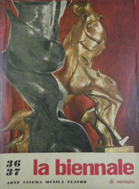 BIENNALE magazine side cover Issue 36/37  1959