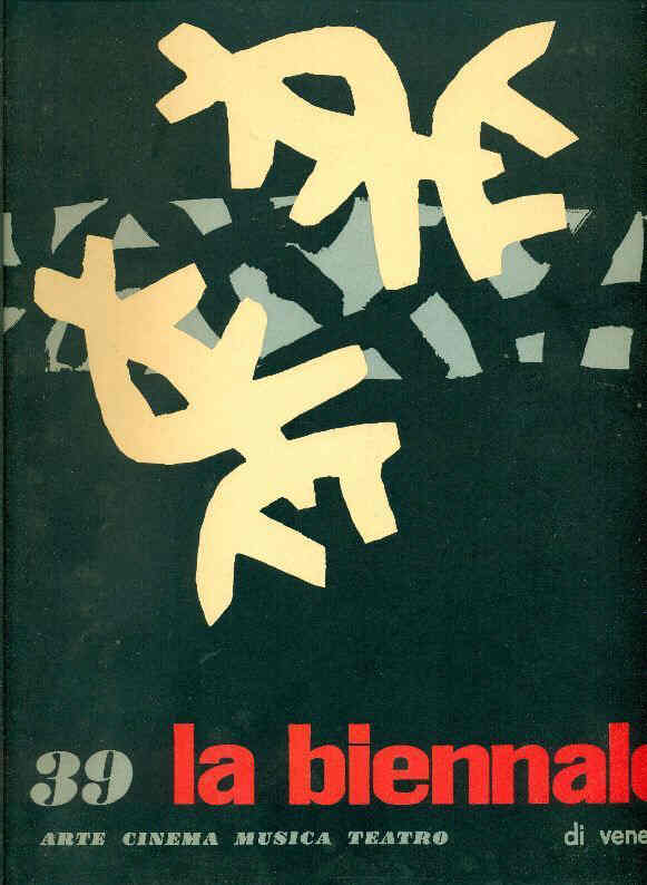BIENNALE magazine side cover Issue 39 July/September 1960