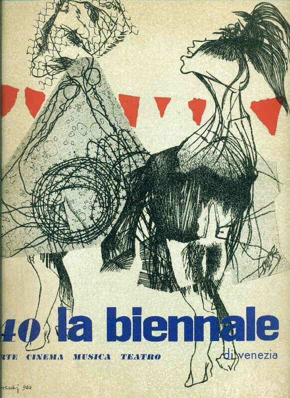 BIENNALE magazine side cover Issue 40 September 1960