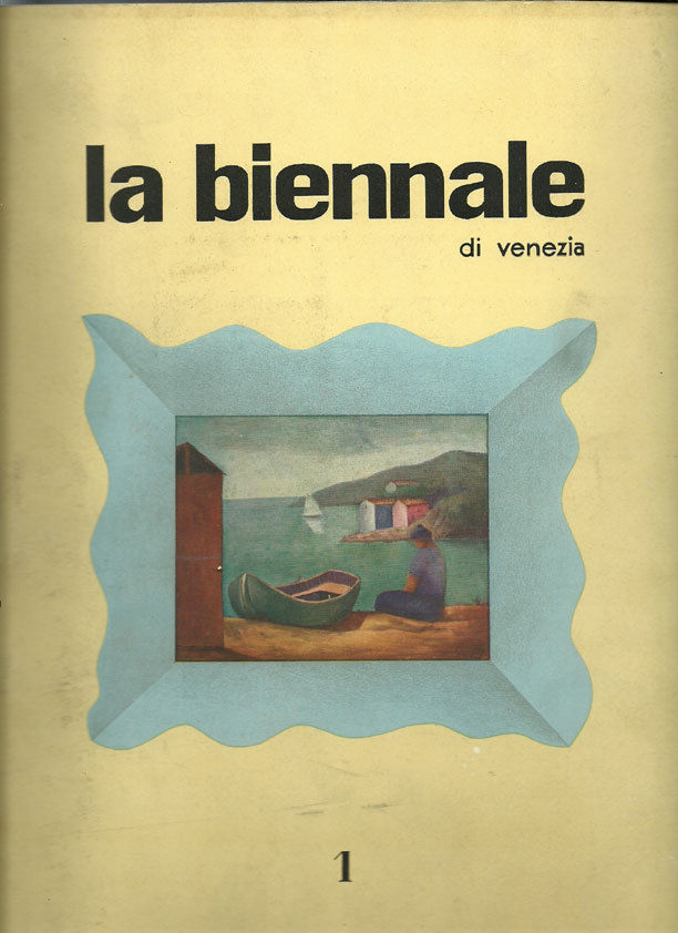 BIENNALE magazine side cover Issue 1 July 1950