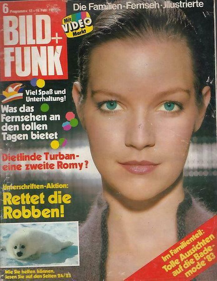 BILD UND FUNK magazine side cover Issue 6 12 February 1983