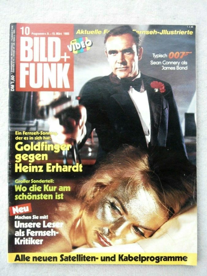 BILD UND FUNK magazine side cover Issue 10 9 March 1985