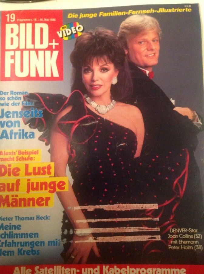 BILD UND FUNK magazine side cover Issue 19 10 May 1986