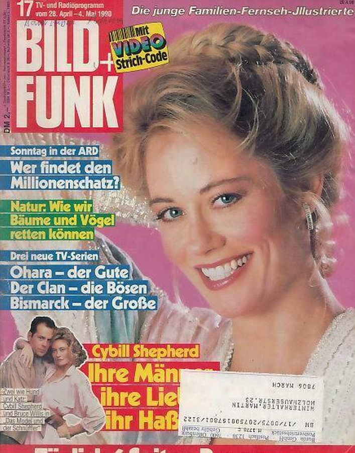 BILD UND FUNK magazine side cover Issue 17 28 April 1990