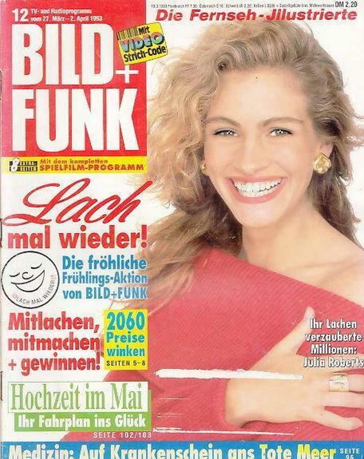 BILD UND FUNK magazine side cover Issue 12 27 March 1993