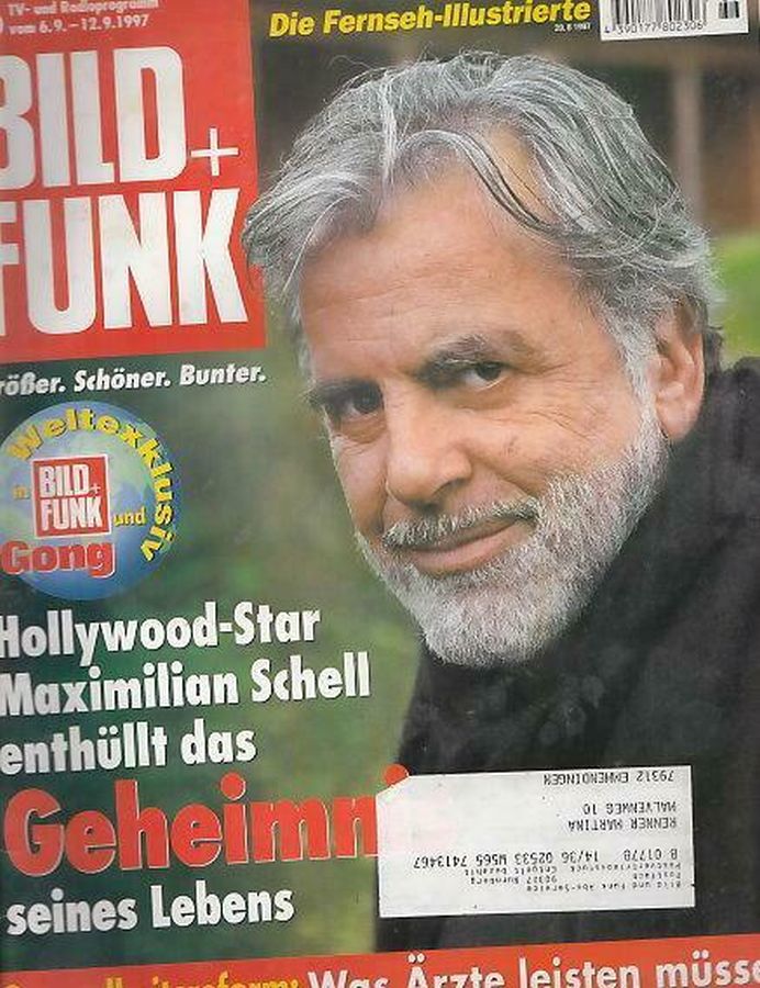 BILD UND FUNK magazine side cover Issue 36 6 September 1997