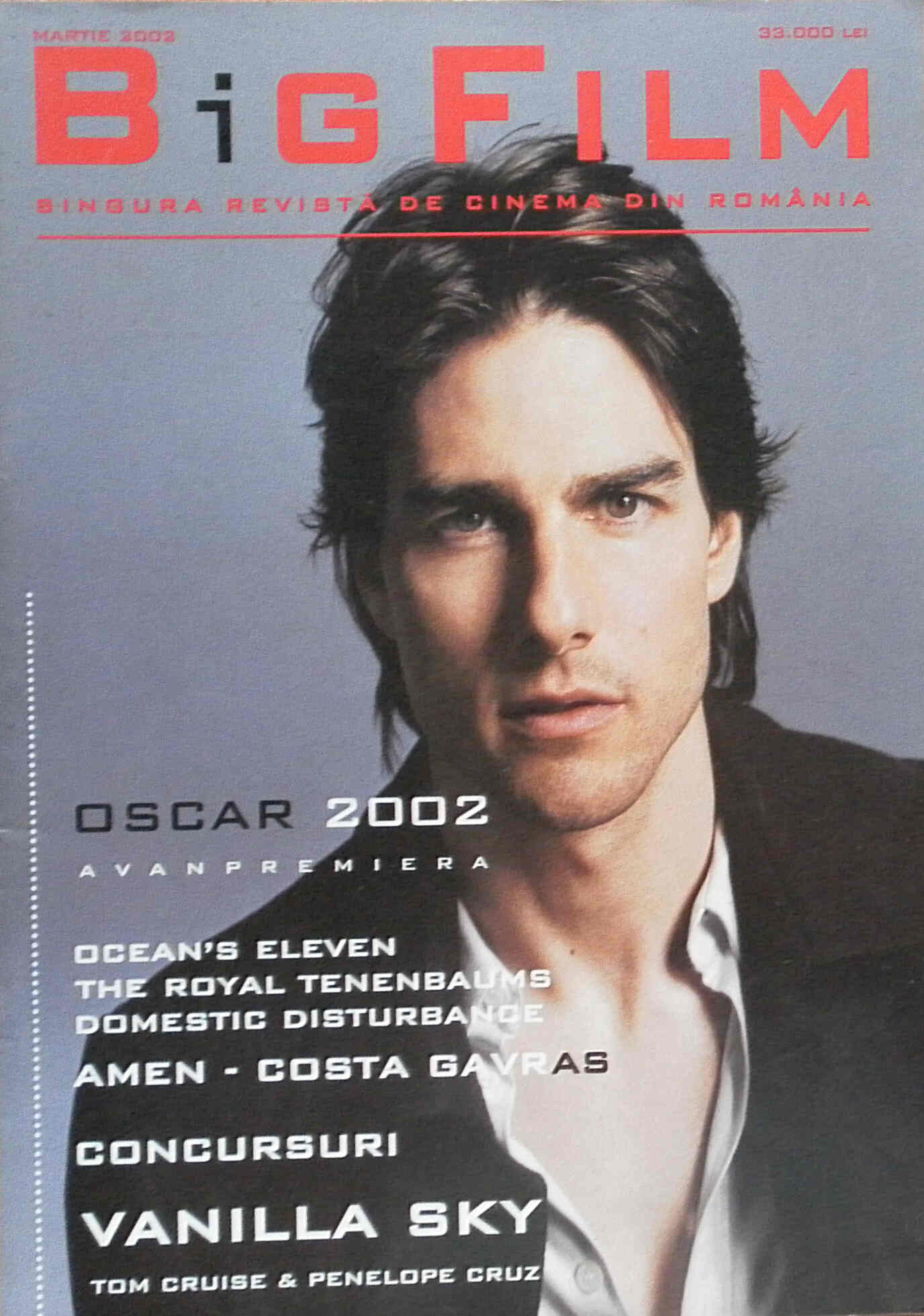 BIGFILM (RO) magazine side cover March 2002