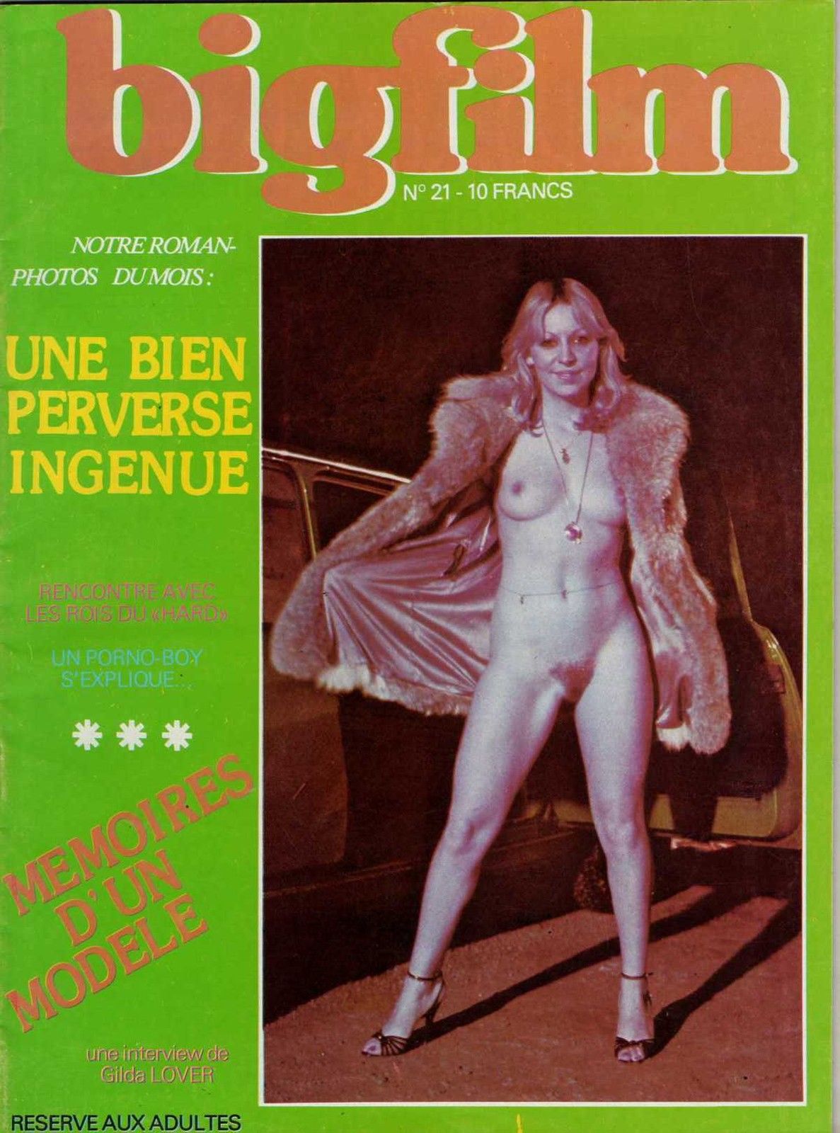 BIGFILM (Fr) magazine side cover Issue 21  