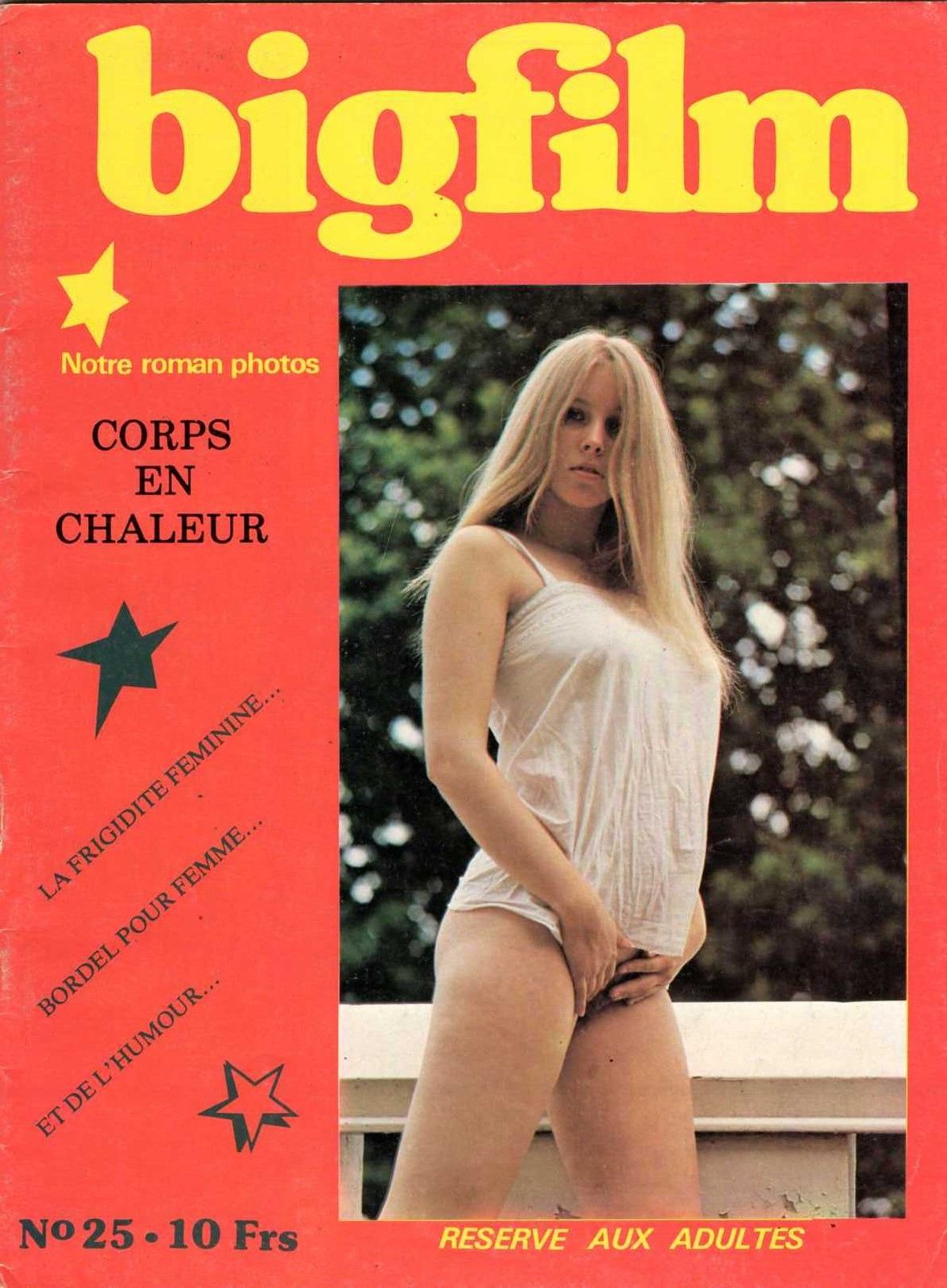 BIGFILM (Fr) magazine side cover Issue 25  
