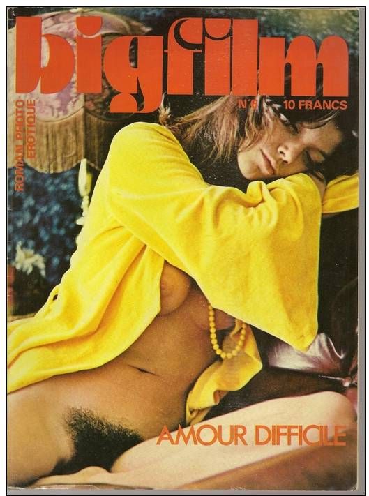 BIGFILM (Fr) magazine side cover Issue 6  1975