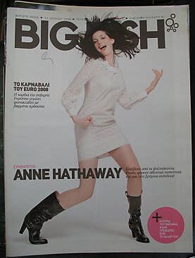 BIG FISH magazine side cover 22 June 2008