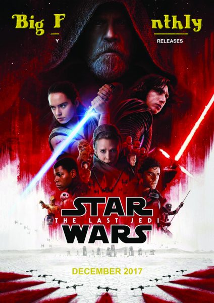 BIG FILMS MONTHLY magazine side cover  December 2017
