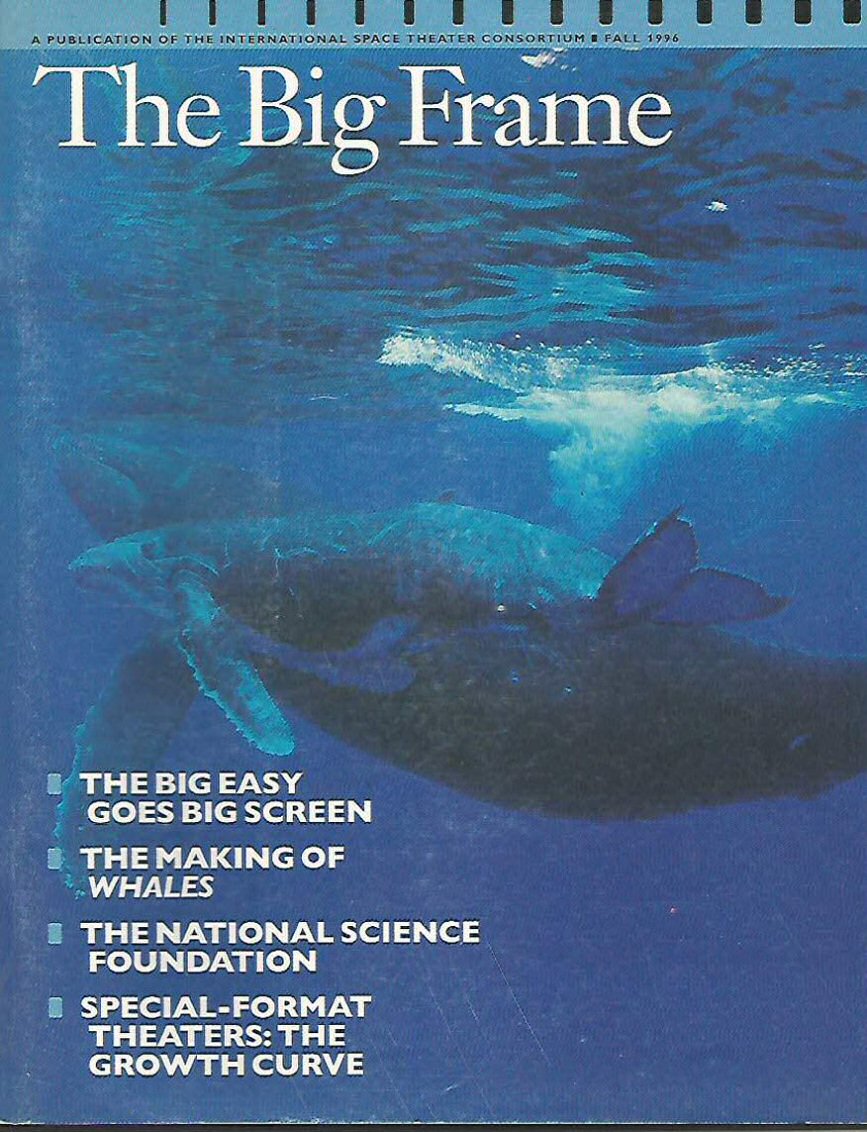 BIG FRAME magazine side cover Fall 1996
