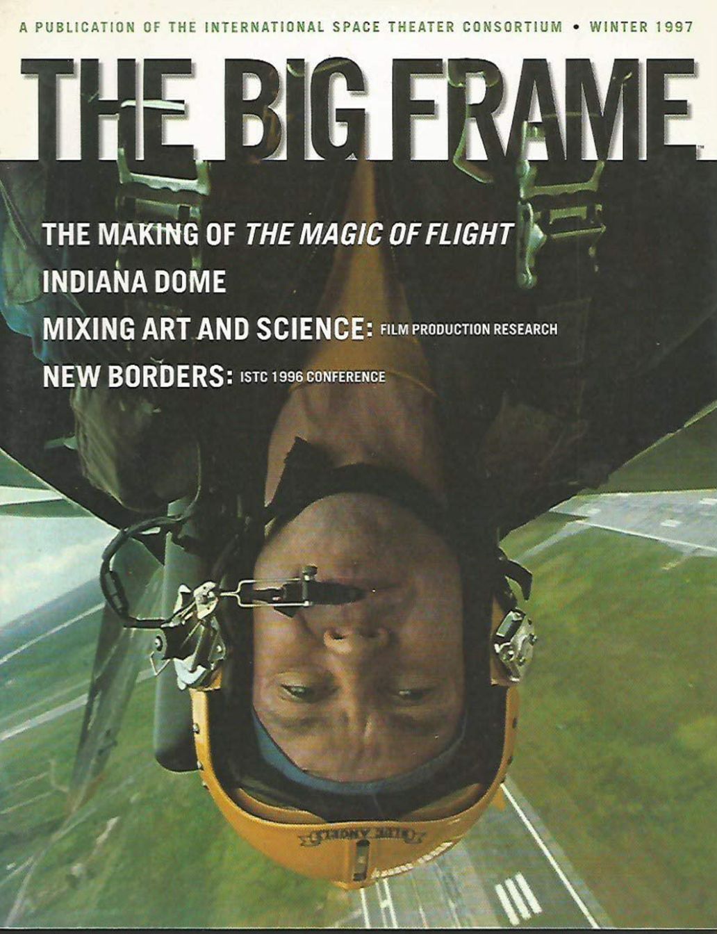 BIG FRAME magazine side cover Winter 1997