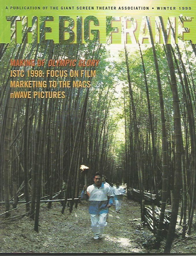 BIG FRAME magazine side cover  Vol 16 No  1 Winter 1999