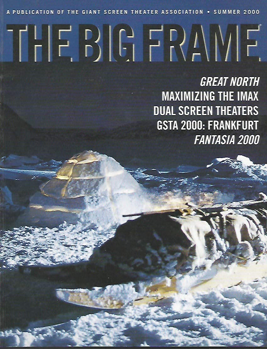 BIG FRAME magazine side cover  Vol 17 No  3 Summer 2000