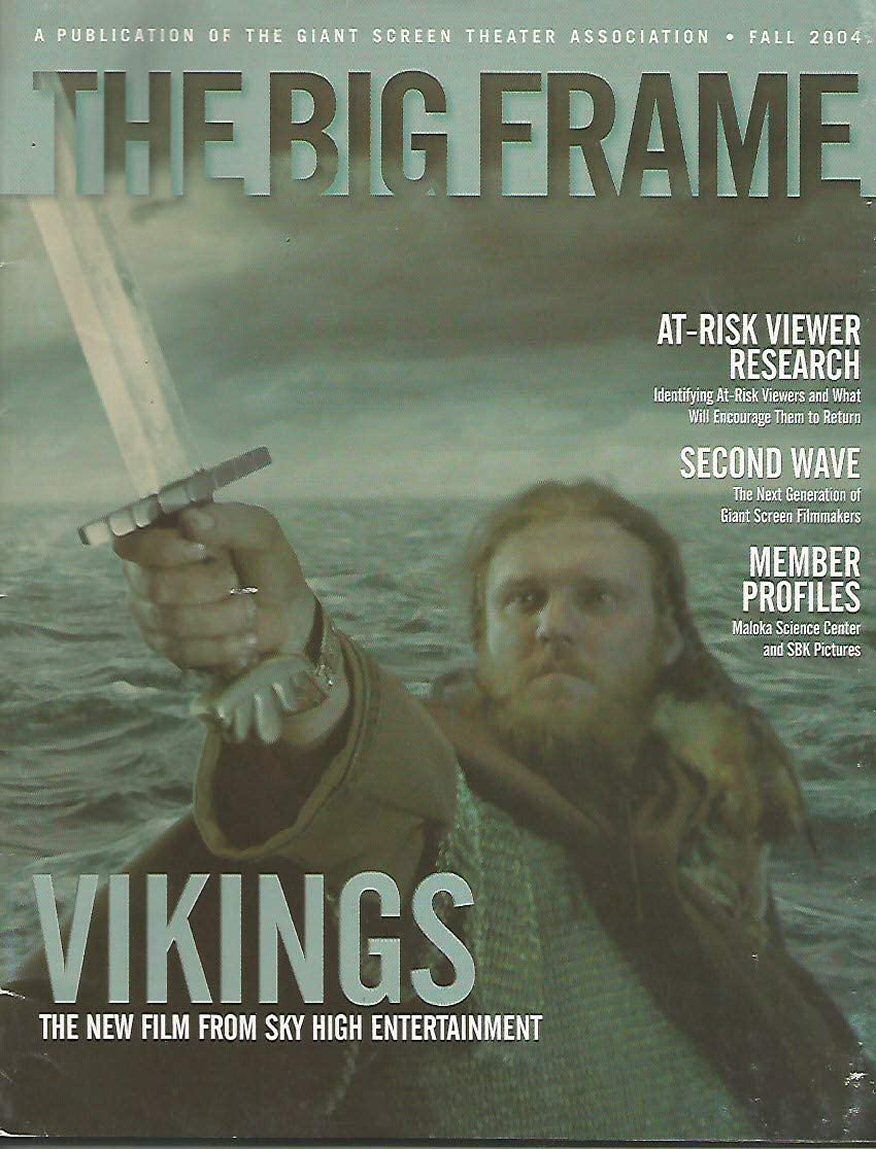 BIG FRAME magazine side cover Fall 2004