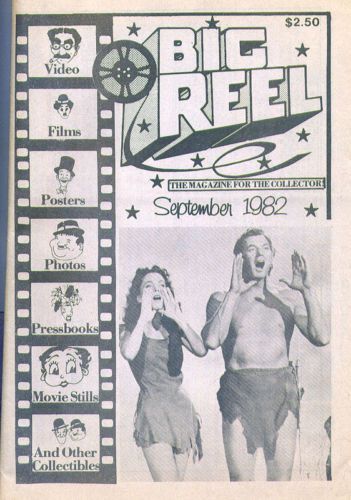 BIG REEL magazine side cover Issue 100 September 1982