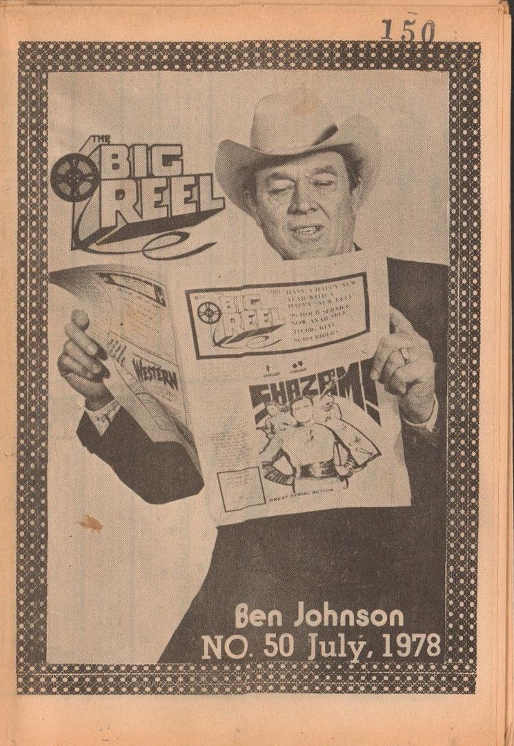 BIG REEL magazine side cover Issue 50  July 1978