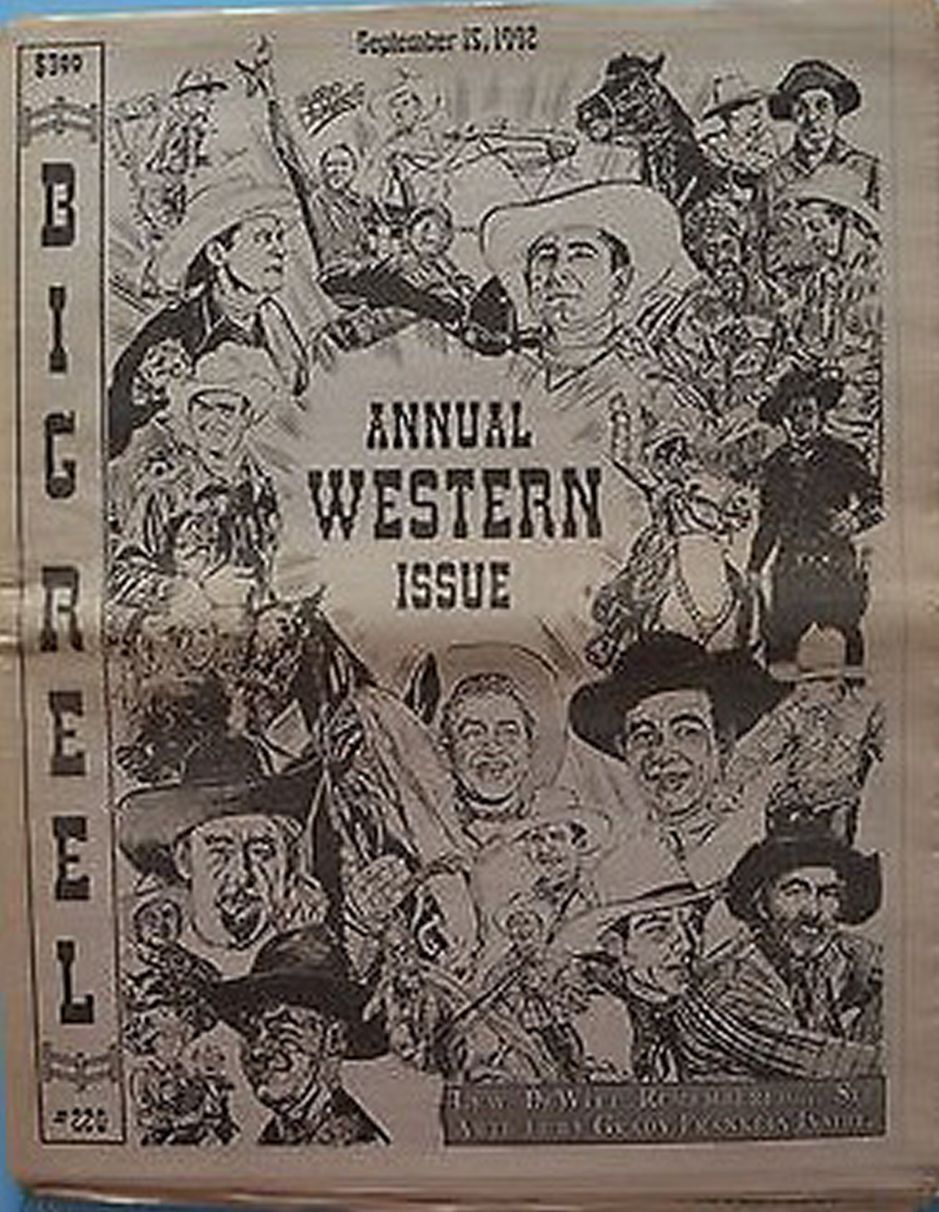 BIG REEL magazine side cover Issue 220 15 September 1992