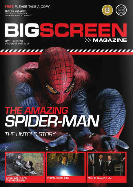 BIG SCREEN (UK) magazine side cover May/June 2012