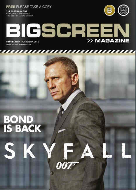 BIG SCREEN (UK) magazine side cover September/October 2012