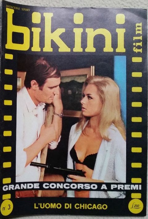 BIKINI FILM magazine side cover Issue 3   1968