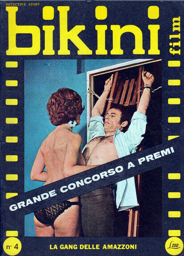 BIKINI FILM magazine side cover Issue 4   1968