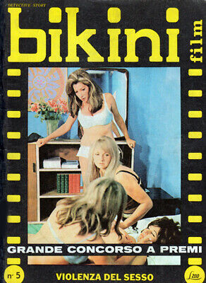BIKINI FILM magazine side cover Issue 5   1968
