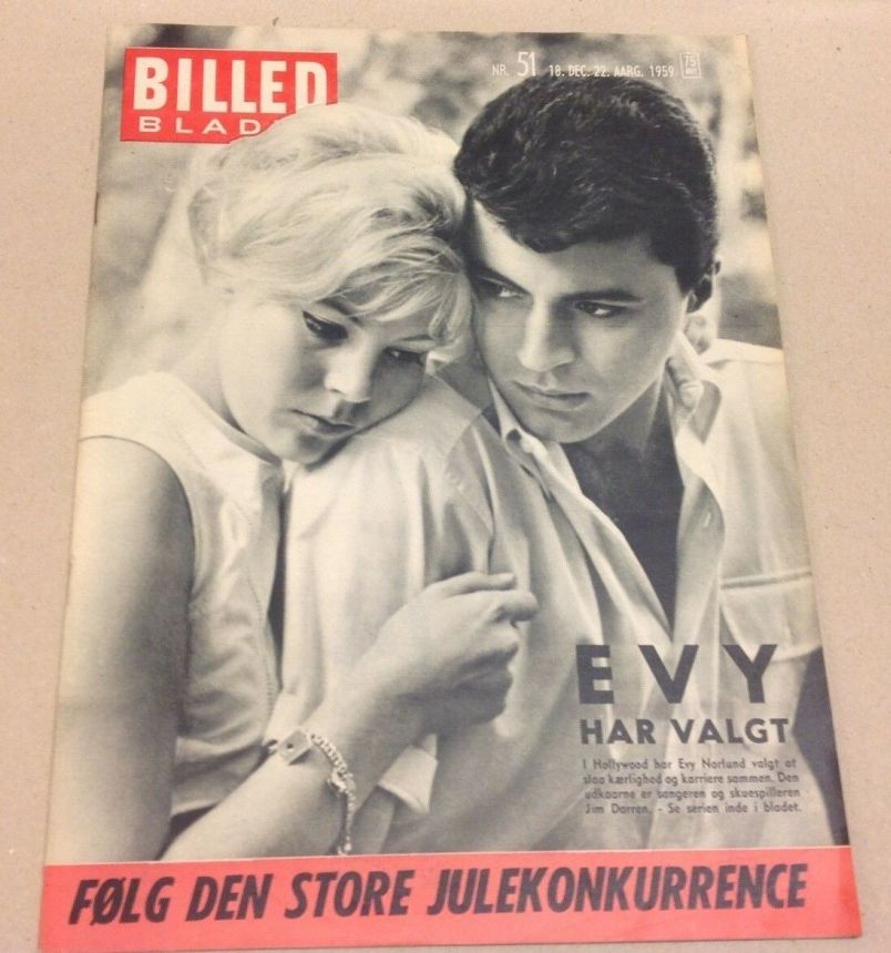 BILLED BLADET magazine side cover Issue 51 18 December 1959