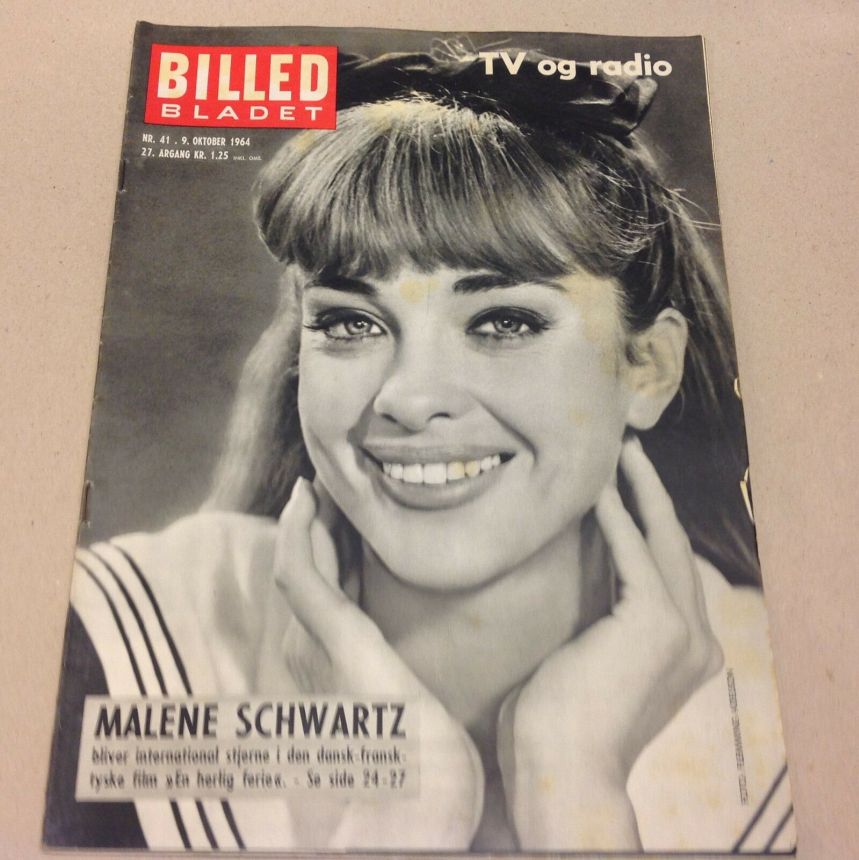 BILLED BLADET magazine side cover Issue 41 9 October 1964