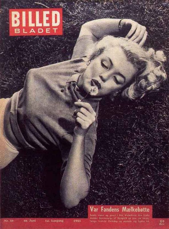 BILLED BLADET magazine side cover Issue 16 26 June 1951