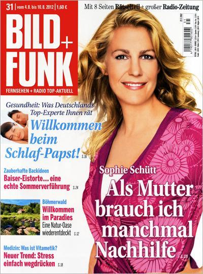 BILD UND FUNK magazine side cover 4 August 2012