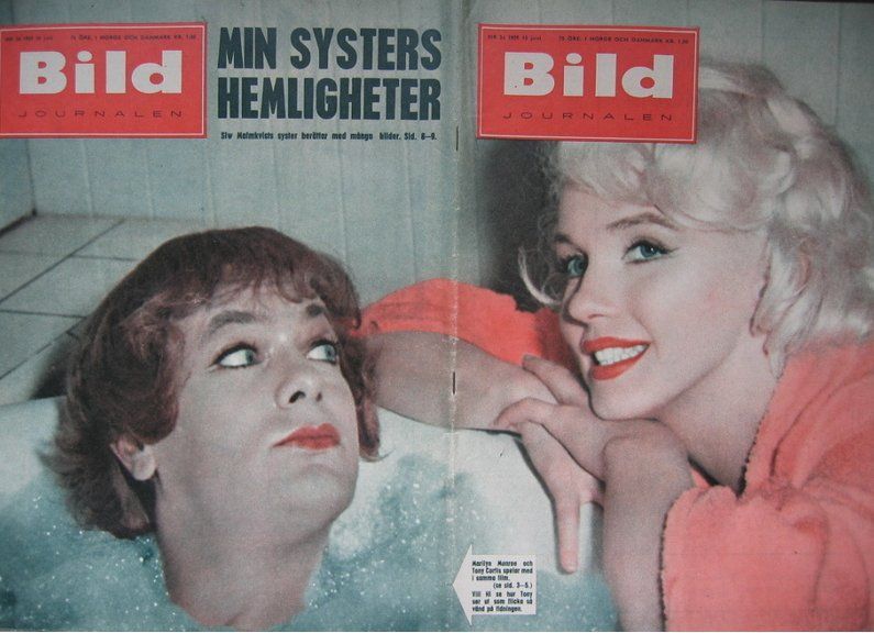 BILDJOURNALEN magazine side cover Issue 24 10 June 1959