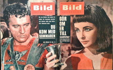 BILDJOURNALEN magazine side cover Issue 10? March 1962