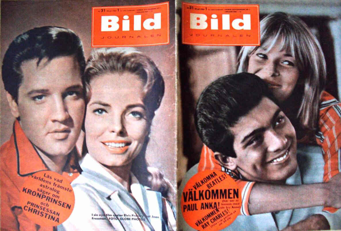 BILDJOURNALEN magazine side cover Issue 31  1962
