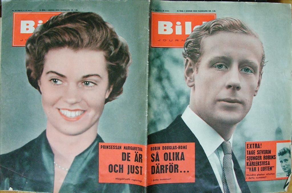 BILDJOURNALEN magazine side cover Issue 10  1958