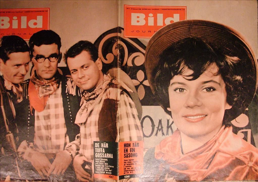 BILDJOURNALEN magazine side cover Issue 9  1960
