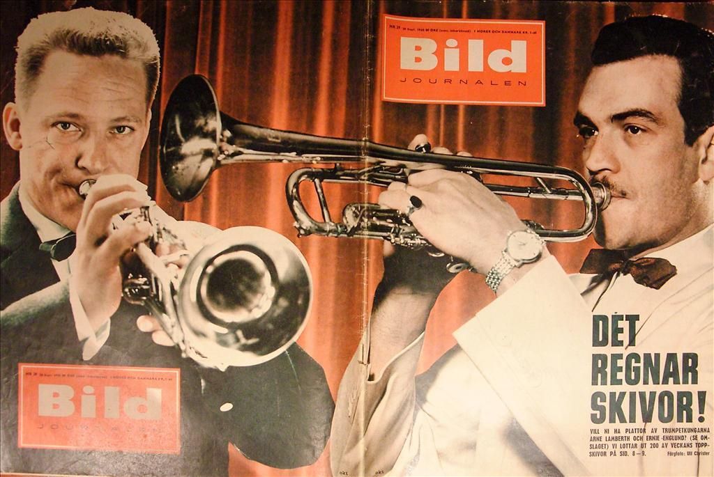 BILDJOURNALEN magazine side cover Issue 39  1960