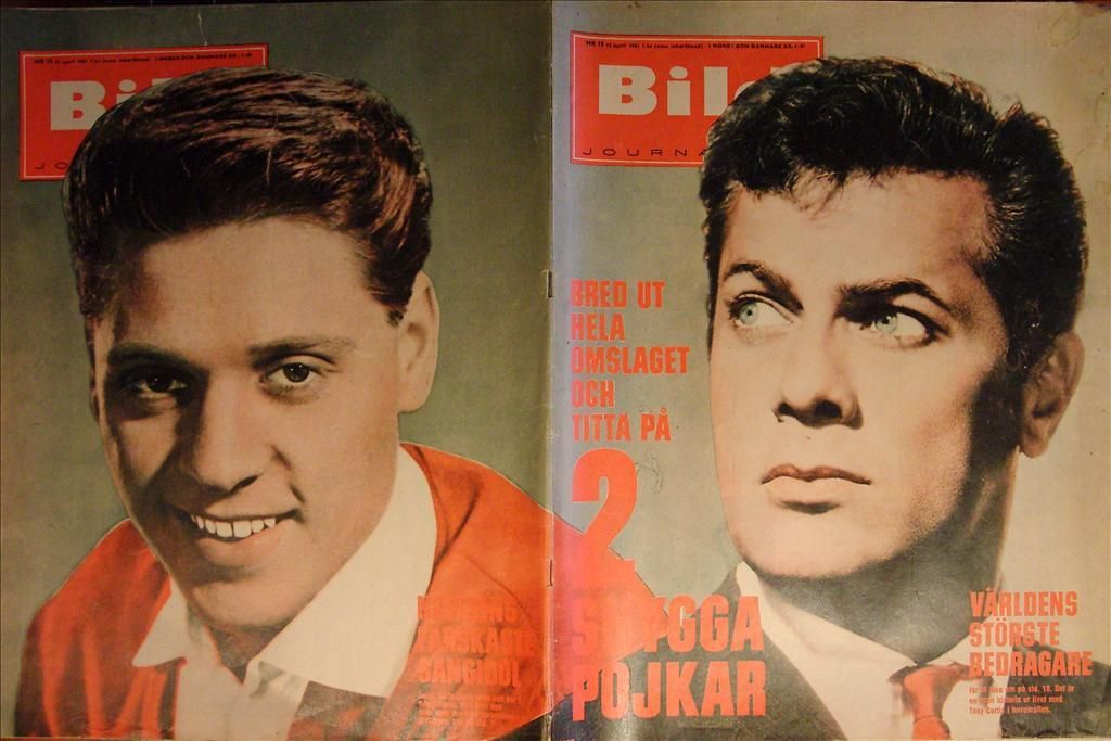 BILDJOURNALEN magazine side cover Issue 15  1961