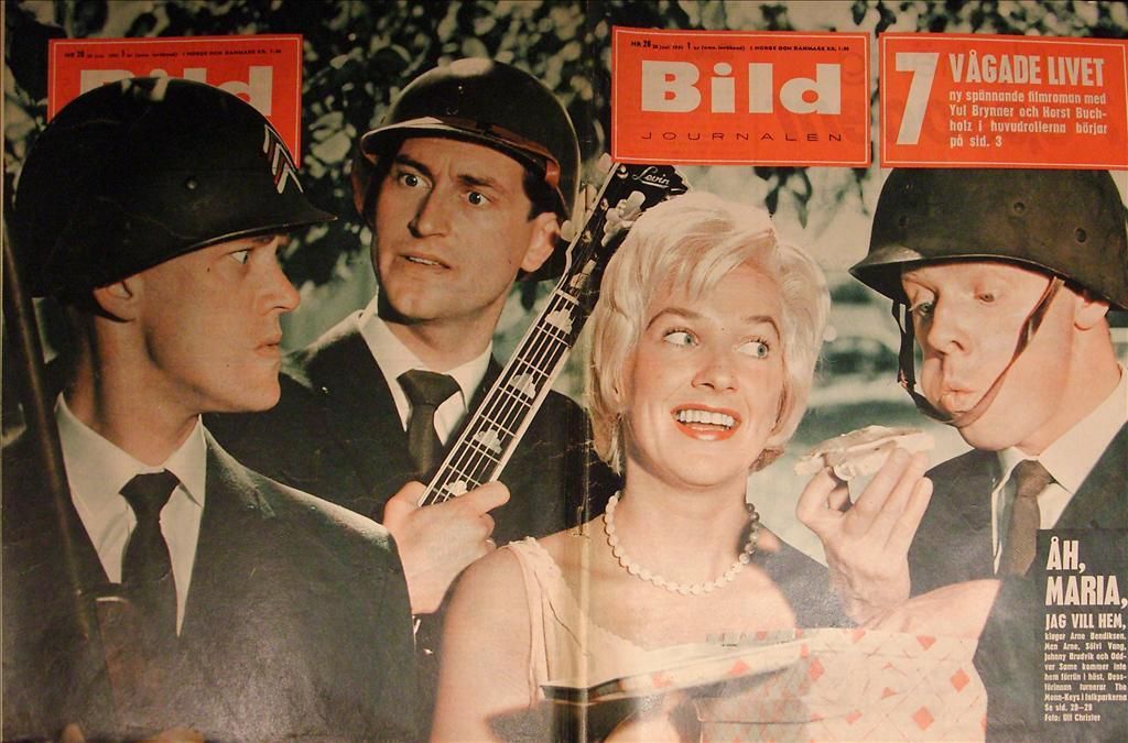 BILDJOURNALEN magazine side cover Issue 26  1961