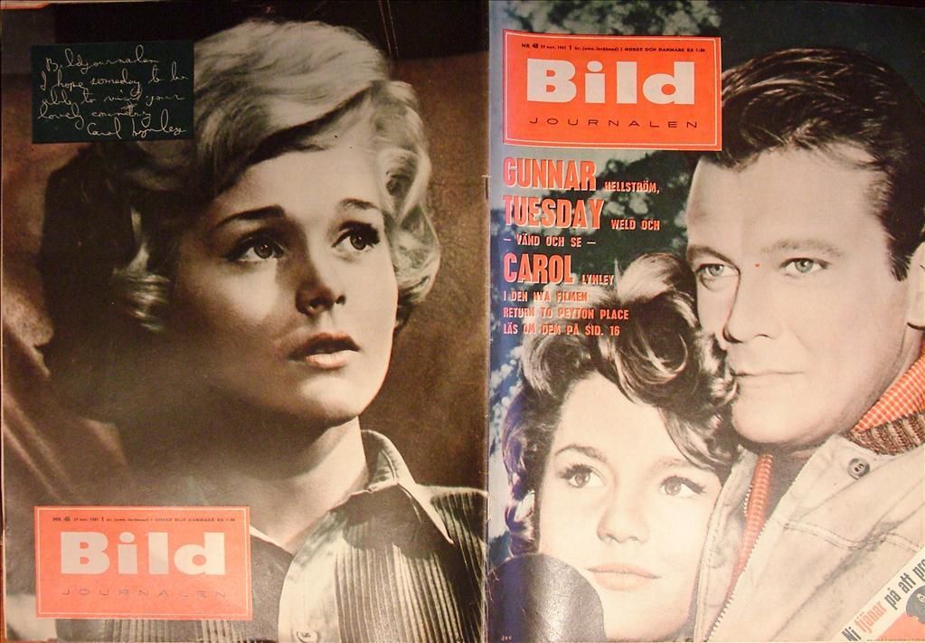 BILDJOURNALEN magazine side cover Issue 48  1961