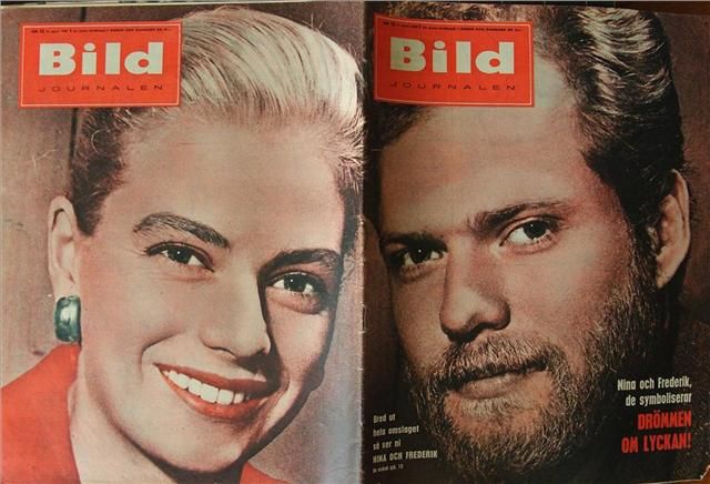 BILDJOURNALEN magazine side cover Issue 15  1962