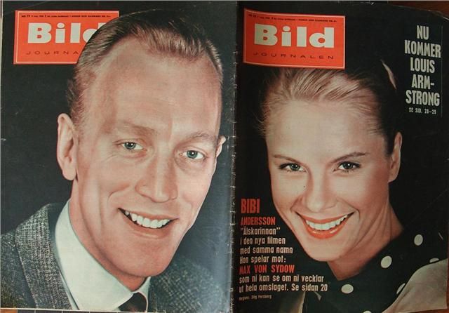 BILDJOURNALEN magazine side cover Issue 19  1962